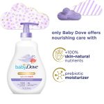 Baby Dove Sensitive Skin Care Baby Wash Calming Moisture For a Calming Baby Bath Wash Hypoallergenic and Tear-Free, Washes Away Bacteria 13 oz - Image 4